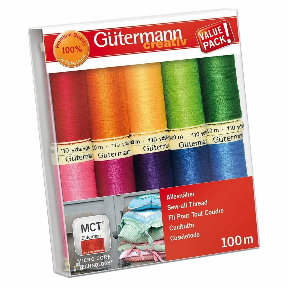 Швейные нитки (набор) Gutermann Sew-all, 10 кат, №3 /TOS/