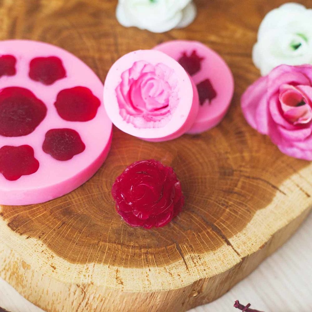 Молд 4,5х2 см, Роза