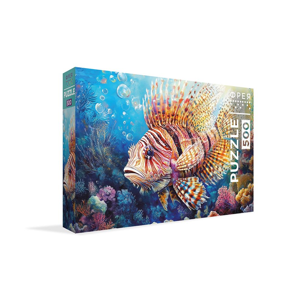 Пазл 500 элементов, PZL-500/88 Рыба-лев, Фрея