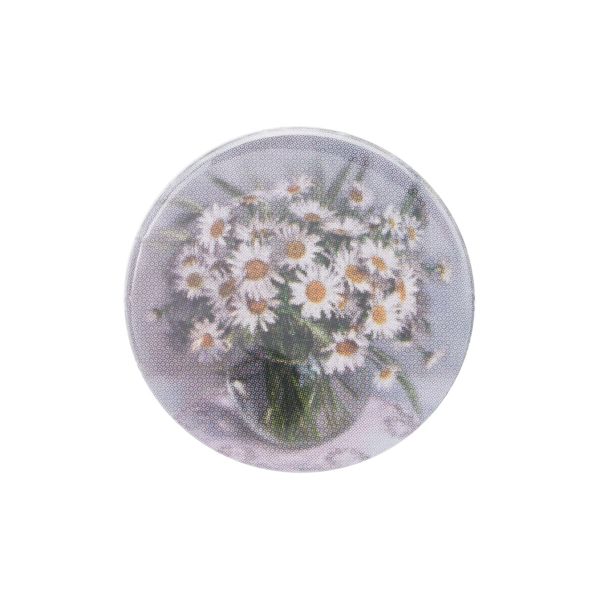 Игольница магнитная Ромашки 25х3 мм, Hobby&Pro, ИГ-2401