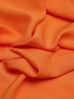 Штапель 110 г/м², 145 см / 2 метра, TBY-Vi-30-03.2, цв.03 оранжевый