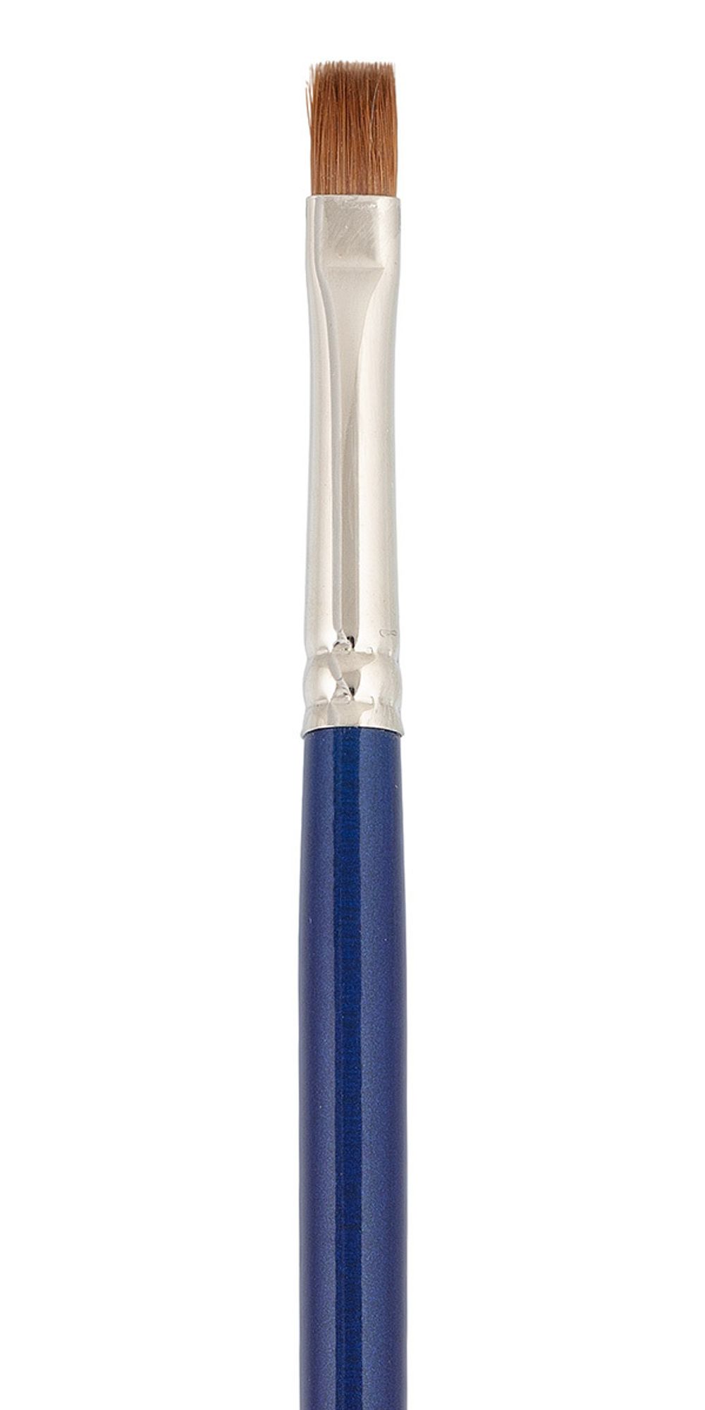 Кисть колонок плоская №06, 5 шт, длинная ручка, Vista-Artista 20112-06