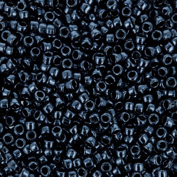 Бисер Toho 15/0 круглый (1.5 мм), 25 г (5х5 г), 0081 т. серый