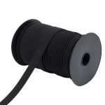 Резинка тканая 15.0 мм / 50 метров, 9.33 г/м, черная г, 61-22-426/15