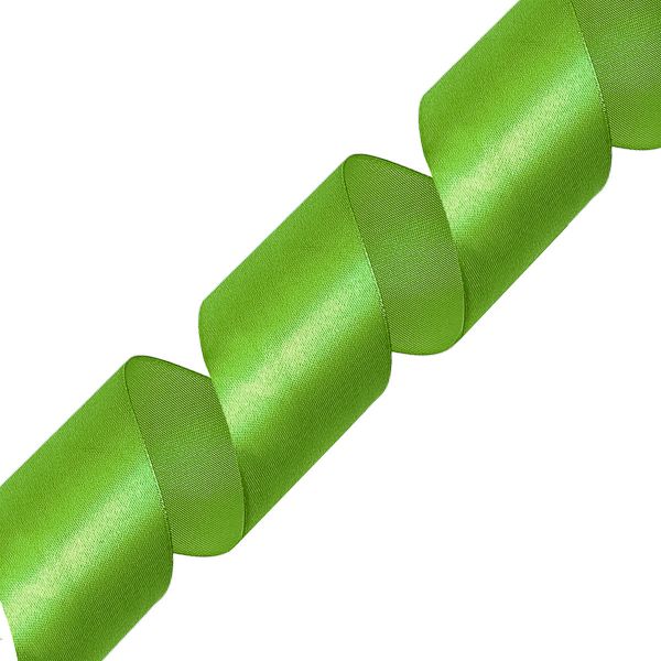 Лента атласная 1-сторонняя 50.0 мм / 22.5±1 метров, М, 3042 зеленый, Globus