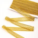 Тесьма отделочная 30 мм / 13.71 метров, TBY 911 цв.золото