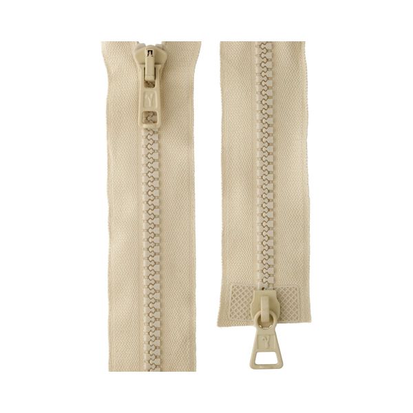 Молния трактор Т6 (6 мм) 2 зам., разъем., 100 см, 297 слон.кость, G2077T Gamma, 10 шт