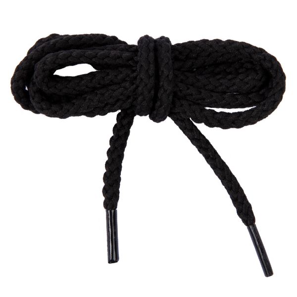 Шнурки для обуви т.1 100 см, 25 п черный, Gamma 4с39