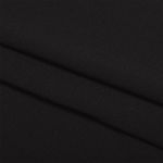 Кулирка гладкокрашеная 145 г/м², 100+100 см, в нарезке, цв. черный, 6м /TOS/