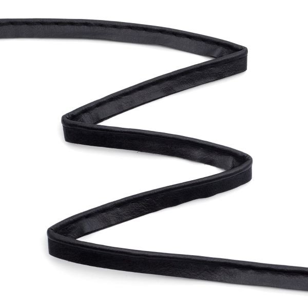 Кант искусственная кожа 10 мм / 45 метров, черный