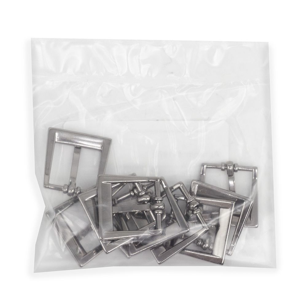 Пряжка ременная металл 16 мм, 10 шт, чер.никель, BIG