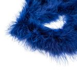 Боа из пуха 1.8 метра, 20 г, синий 655C /TOS/