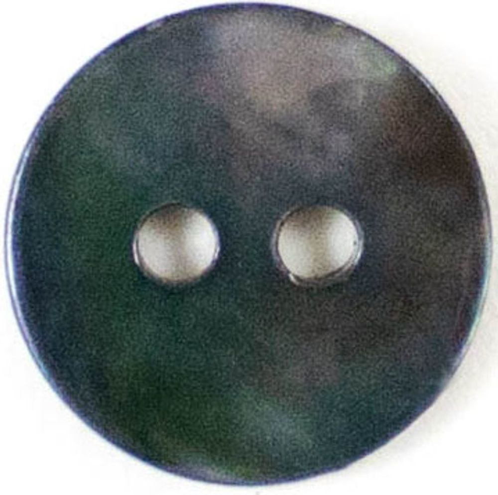 Пуговицы 2 прокола ракушка 16L (9мм) (Gray (серый)), 50 шт