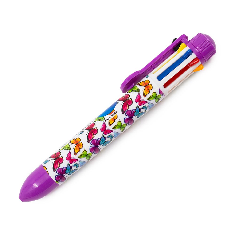 Ручка шариковая-автомат 8-цветная, 85575