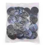 Пуговицы 4 прокола 36L (синий), 36 шт, S090108