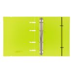 Папка-обложка для сменного тетрадного блока на 4 кольцах A5+ 700 мкм 20 мм, 1 шт, ⌀- 20 мм, лайм EC21140021, Expert Complete EC21140021