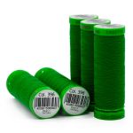 Нитки для тонких тканей Gutermann Extra Fine 150, 200м, 396 ярко-зеленый, 5 катушек