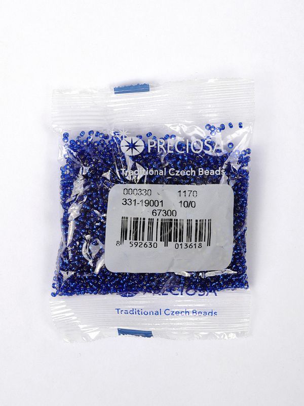 Бисер Preciosa 10/0 (2.3 мм), 50 г, TSL цв. 67300 / 331-19001