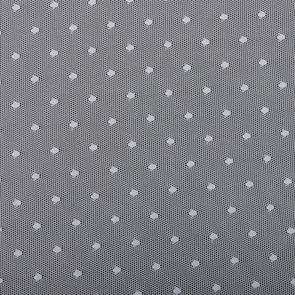 Сетка бельевая эластичная 65 г/м², шир.160 см / 5 метров, Мушка 00128, цв.01 белый /00128.01.1/