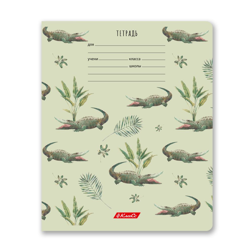 Тетрадь ученическая школьная, A5+ 24 л. на скобе 65 г/м², белизна 100% 30 шт, клетка, 000721 Саванна, Светоч 24ТЕТк-001