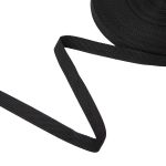 Стропа (ременная лента) 20 мм / 50 метров, толщ. 0.9 мм, [11.5 г/пог.м], 100% п/п, 00000 черный, Gamma G201