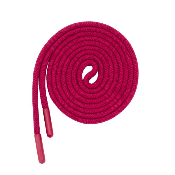 Шнурок декоративный круглый ⌀5.0 мм / 135см, 1 шт, 16 малиновый, 3AR2808