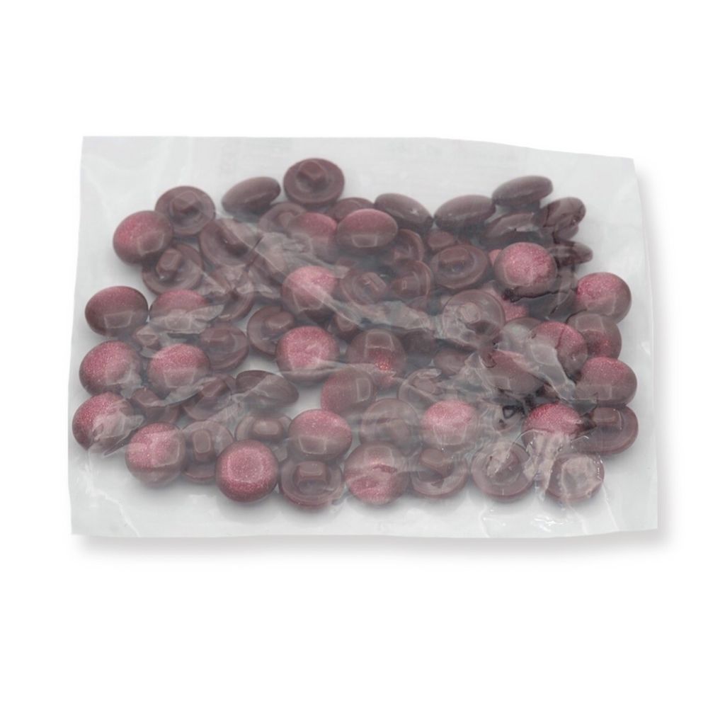 Пуговицы на ножке 18L (11мм), пластик (col.11 бордовый), 72 шт, CR P-45