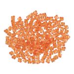 Бусины акрил 7х8 мм, 25 г (155±5 шт), 150 оранжевый, Zlatka ARO