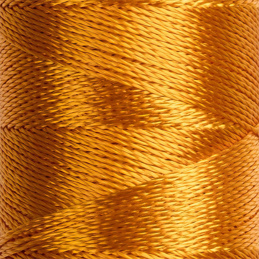 Нитки вышивальные Gamma V150/2, 10х200 ярдов, 3143 т.желтый