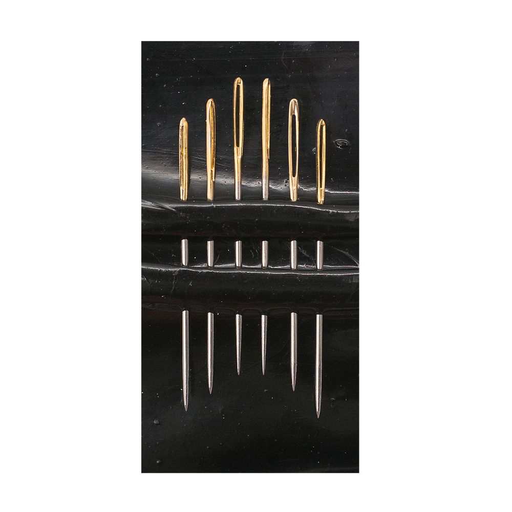 Иглы ручные для штопки №20, 6 шт, Pony