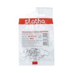 Швензы 15 мм, 10 шт, №02 никель, Zlatka DC-071/10