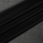 Дублерин эластичный 42 г/м², черный, шир.150см, 100м