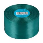 Лента атласная 1-сторонняя 50.0 мм / 33±2 метра, 106 т.зеленый, Gamma