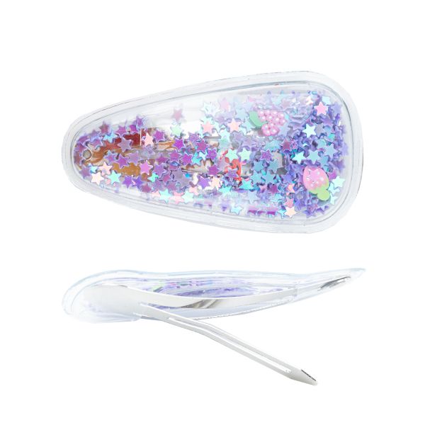 Заколка для волос, 5 шт, №03 фиолетовый, Cherry Mary DZ07077