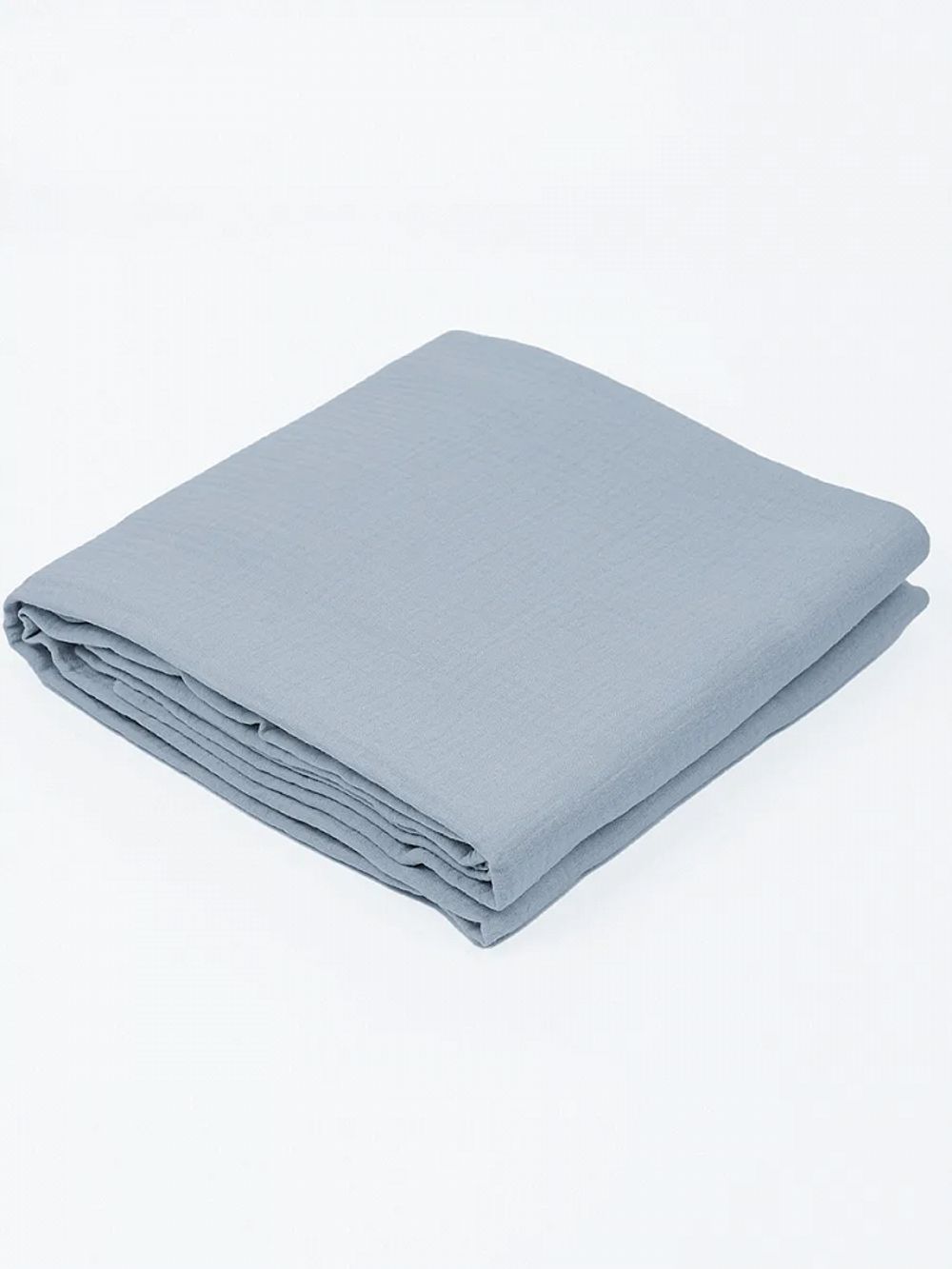 Муслин 125 г/м², 130 см / 2 метра, TBY.Mus.24723.54.2, цв.54 св.серый