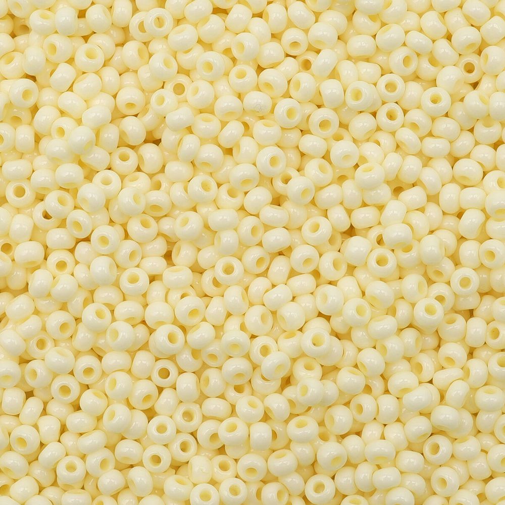 Бисер Preciosa мелованный 10/0 (2.3 мм), круглое отверстие, 50 гр, (03481)