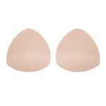 Бельевые чашечки для бюстгальтера треугольные пуш-ап р.12 (р.75), 5 пар, бежевый, VFN3-12