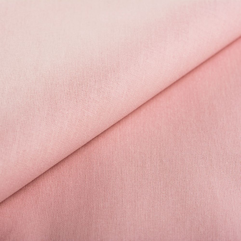 Ранфорс гладкокрашеный 130 г/м², шир.240 см, в нарезке, цв. розово-бежевый, 10 метров /TOS/