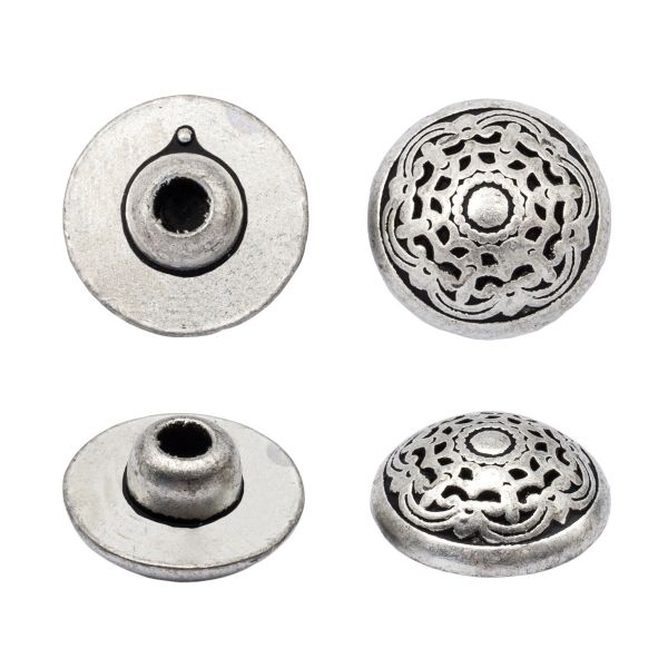 Хольнитены ⌀11 мм, |БЕЗ ГВОЗДЯ|, BIG, т.серый, 20 шт