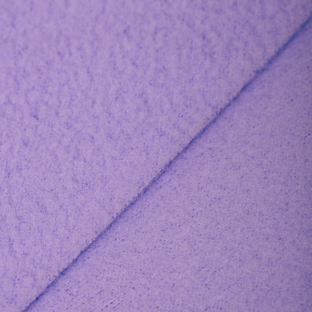 Флис 2-сторонний 190 г/м², 150 см / 2 метра, TBY-0059-F166 цв.F166 лаванда