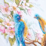 Набор для вышивания нитками Чудесная игла, Весенняя песня, 21х27 см