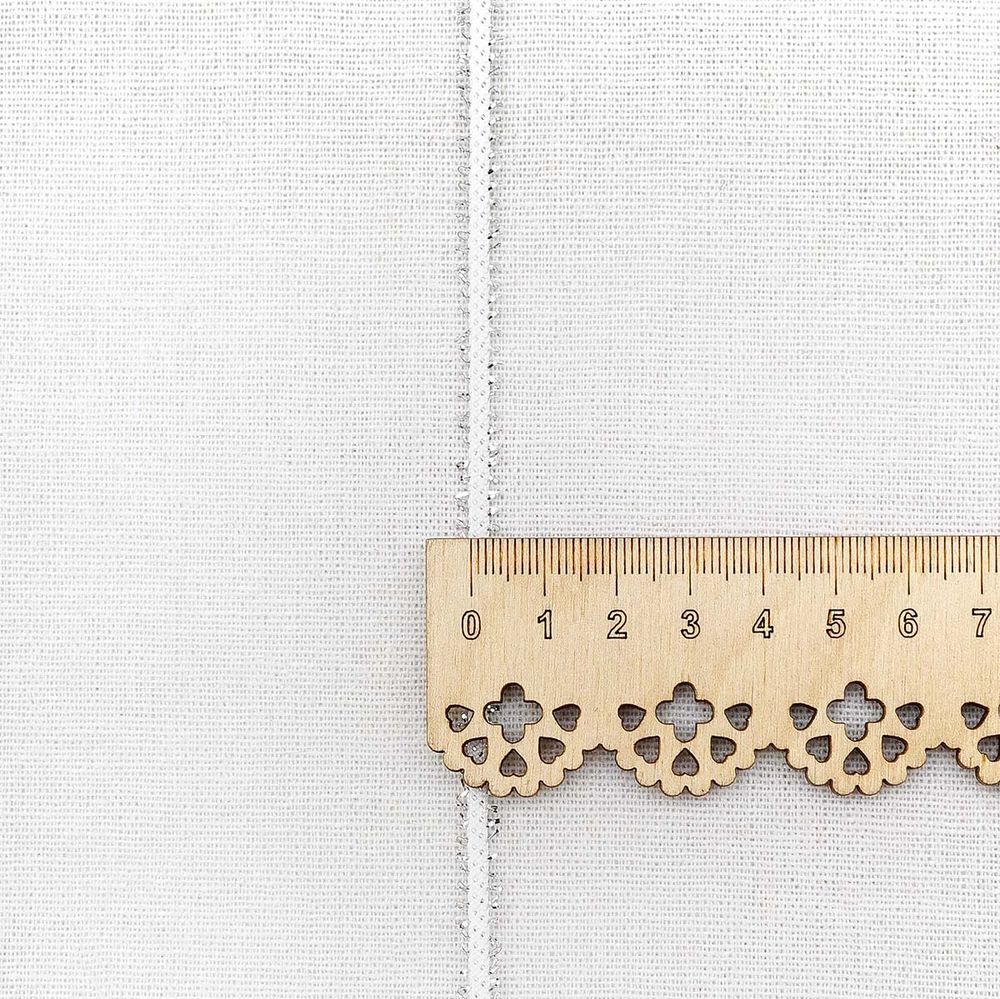 Шнур отделочный плетеный ⌀6.0 мм / 30 метров, белый, С987Г7