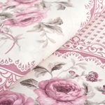 Ранфорс Медальон 130 г/м², шир.240 см, в нарезке, цв. розовый, 10 метров /TOS/