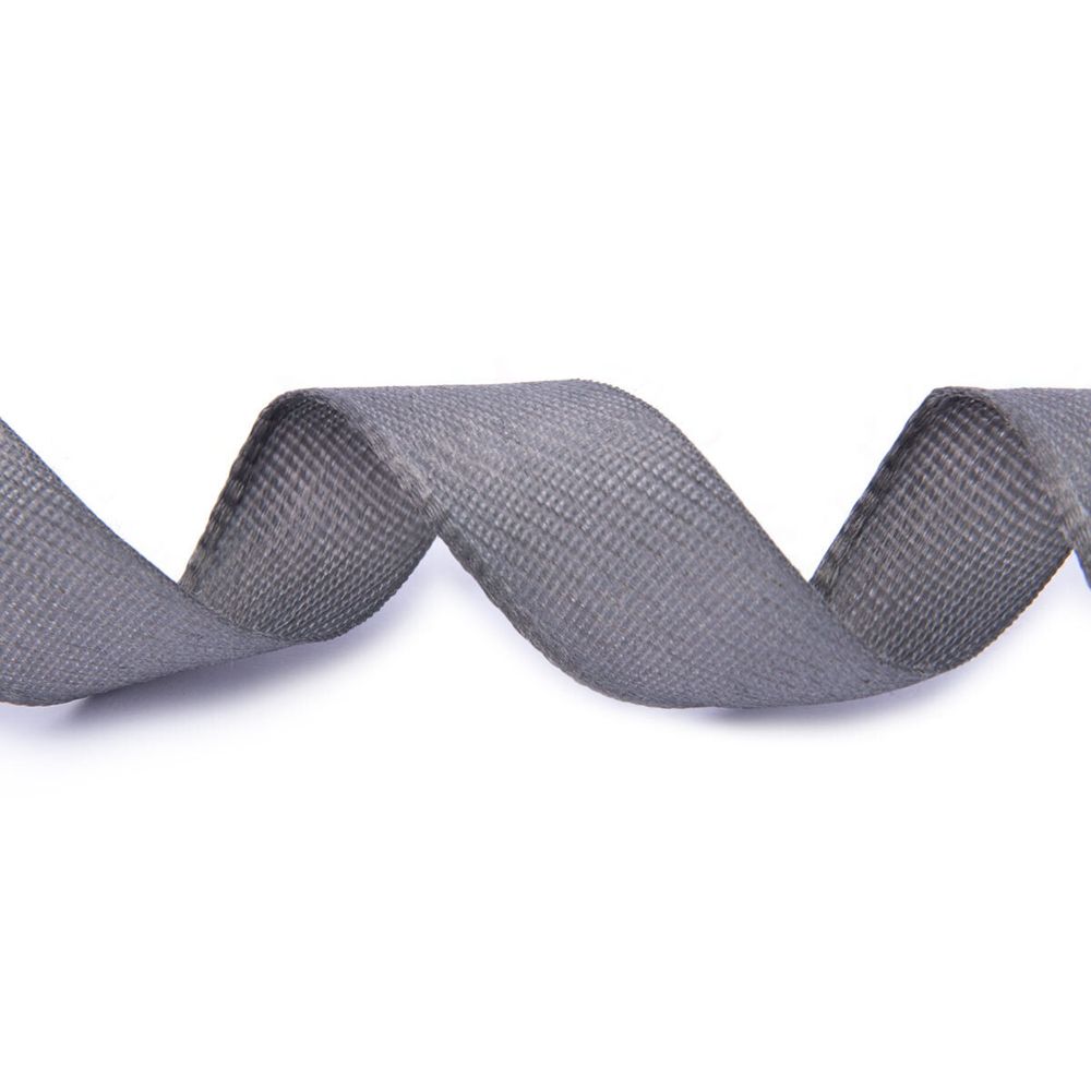 Лента (тесьма) брючная 15 мм / 5 шт по 2 метра, 0265 серый, Gamma 05297