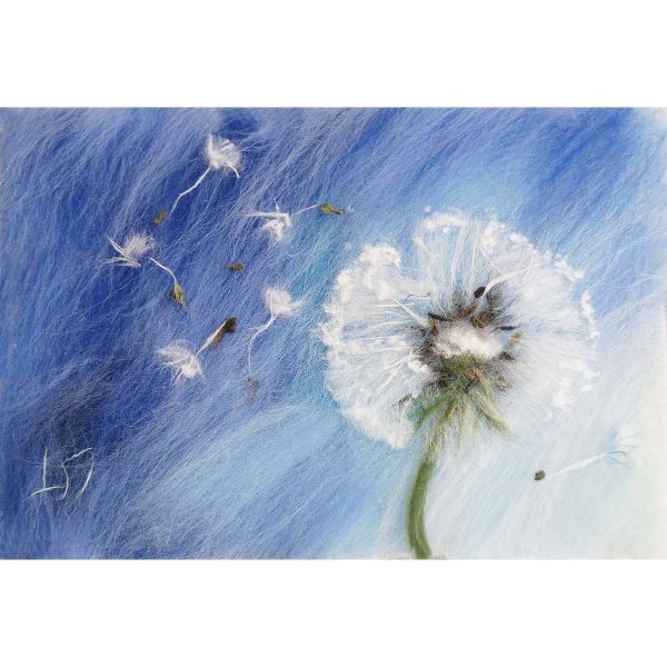 Набор для валяния (живопись цветной шерстью) 