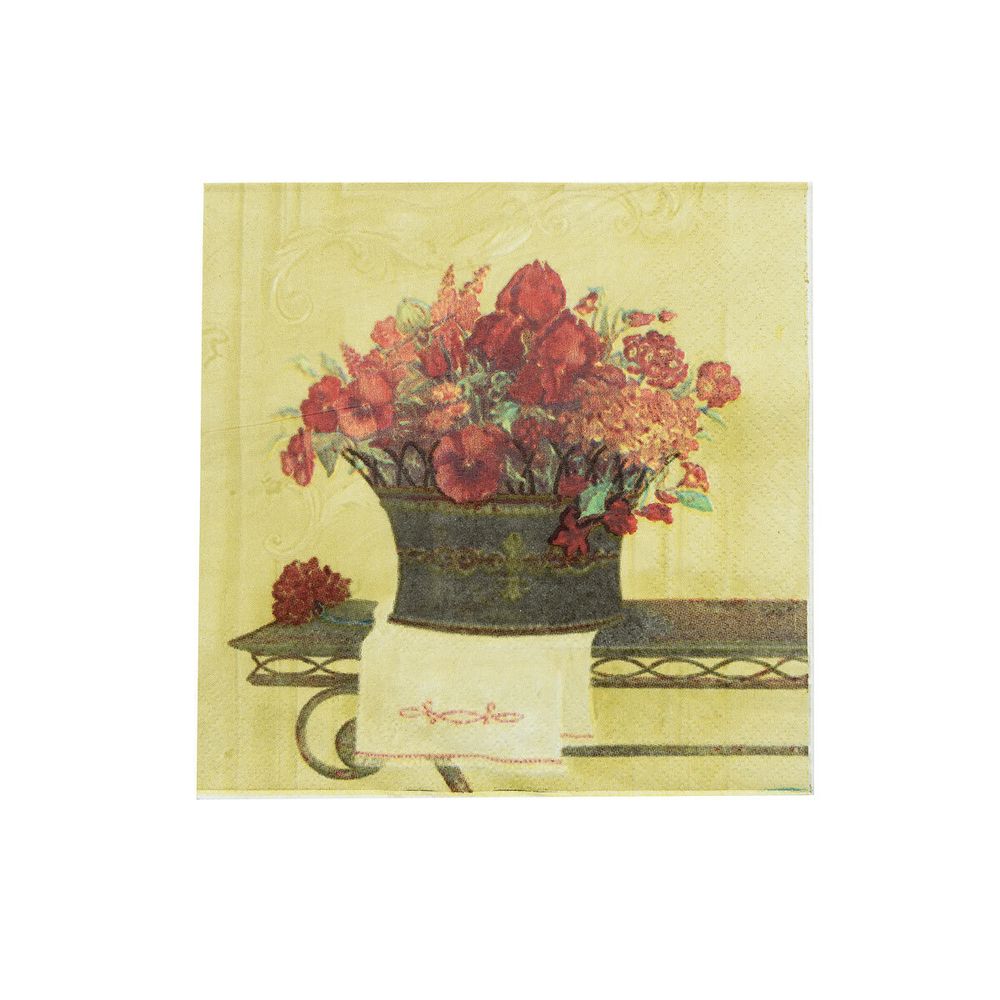 Салфетки 33х33см, 3-х слойные AY, 20 шт/упак (AY-2001)