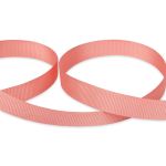 Лента репсовая (в рубчик) 12.0 мм / 45.5 метра, 038 коралловый, Gamma GR-12