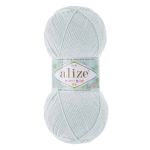 Пряжа Alize (Ализе) Happy Baby New / уп.5 мот. по 100 г, 320м, 224 светло-серый