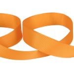 Лента репсовая нарезка 25.0 мм / 5 шт по 5.4 метра, 016 т.оранжевый, Gamma GR-25