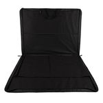 Папка на молнии А1 90х70х6 см, 100% нейлон, широкая/ черный SGH-01, Vista-Artista